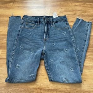 Hollister star skinny jeans
